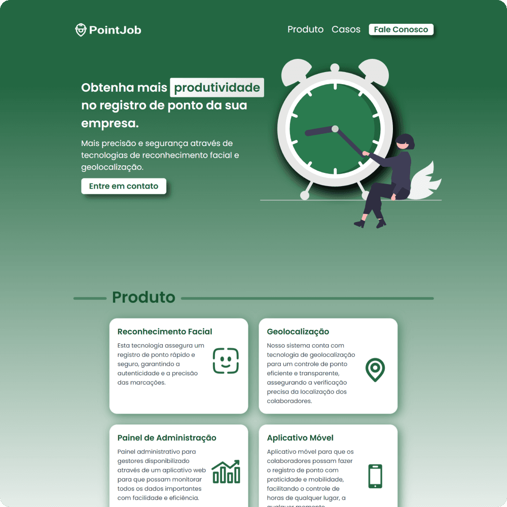 PointJob | Controle de Ponto Digital